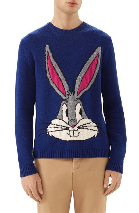 gucci bugs bunny cardigan.